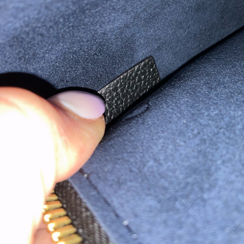 Sold New Louis Vuitton Empreinte Noir Neverfull Pouchette - Picture 8 of 12